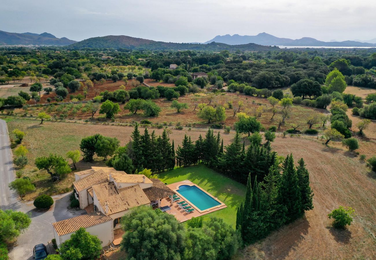 Villa en Pollensa - PUNTA COLET. Gran piscina y espacioso jardín para una diversión sin fin