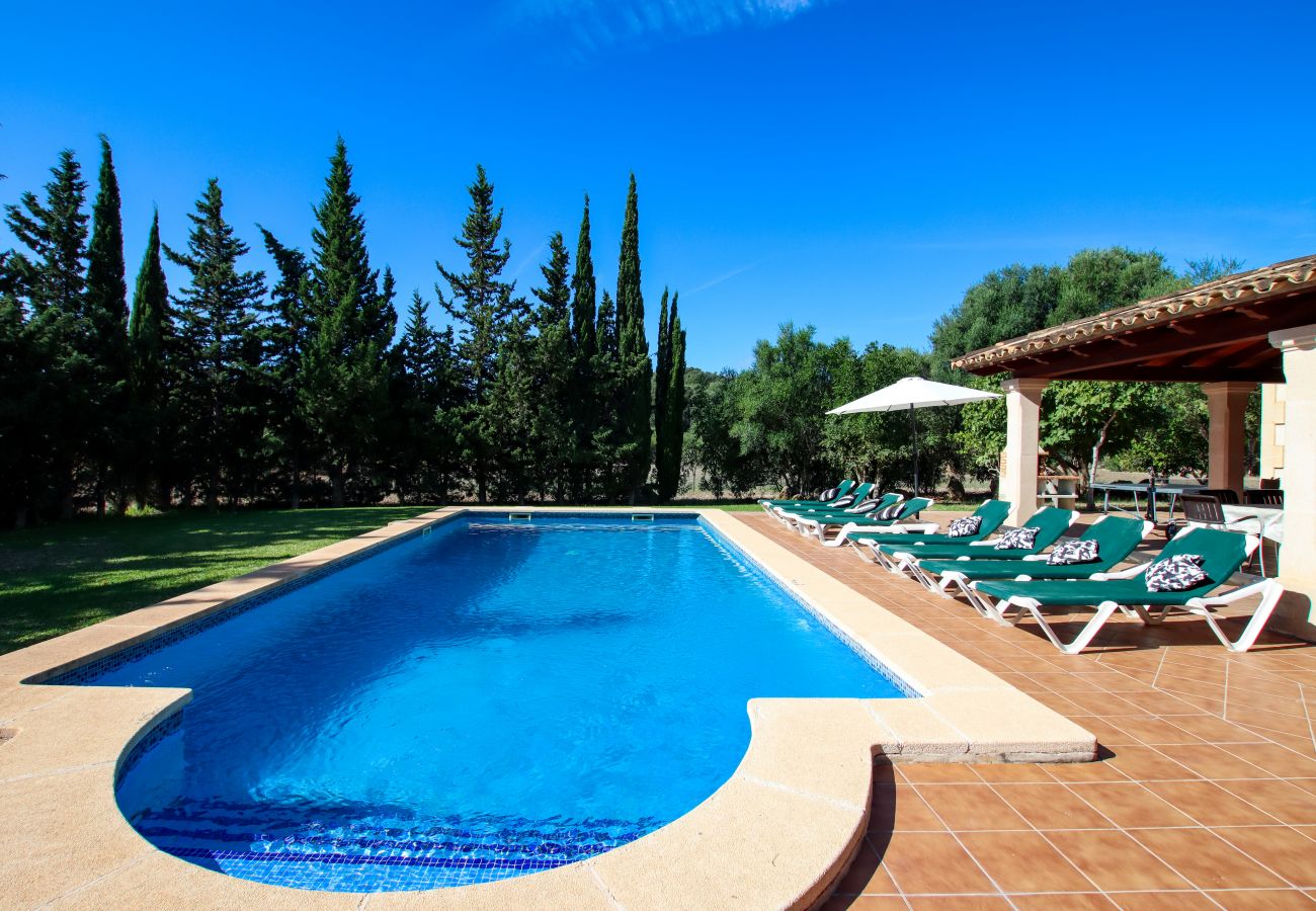 Villa en Pollensa - PUNTA COLET. Gran piscina y espacioso jardín para una diversión sin fin