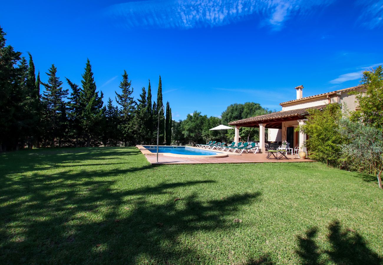 Villa en Pollensa - PUNTA COLET. Gran piscina y espacioso jardín para una diversión sin fin