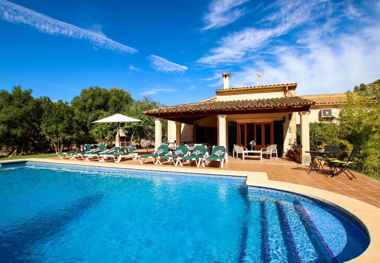 Villa en Pollensa - PUNTA COLET. Gran piscina y espacioso jardín para una diversión sin fin