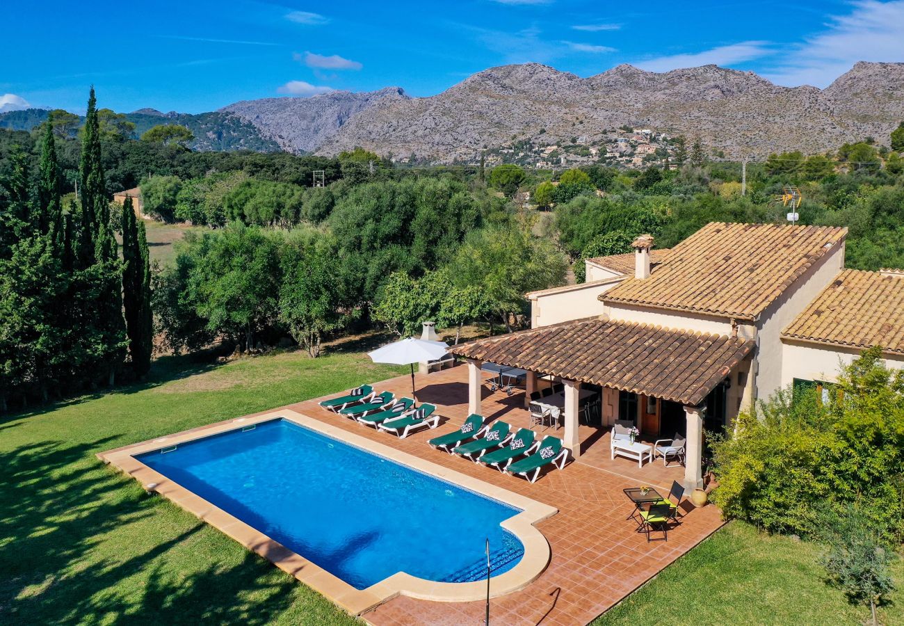 Villa en Pollensa - PUNTA COLET. Gran piscina y espacioso jardín para una diversión sin fin