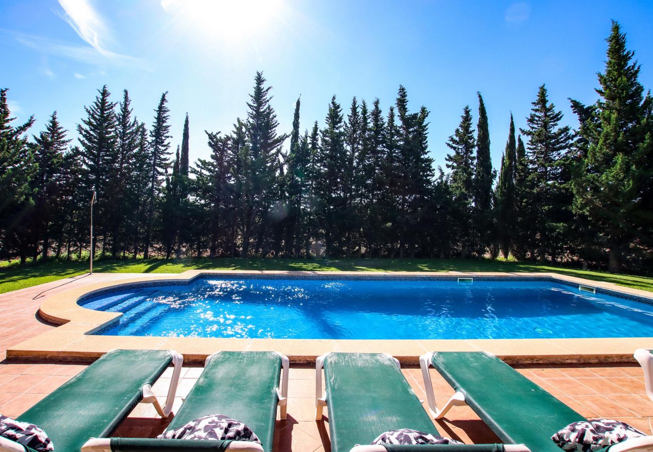 Villa en Pollensa - PUNTA COLET. Gran piscina y espacioso jardín para una diversión sin fin