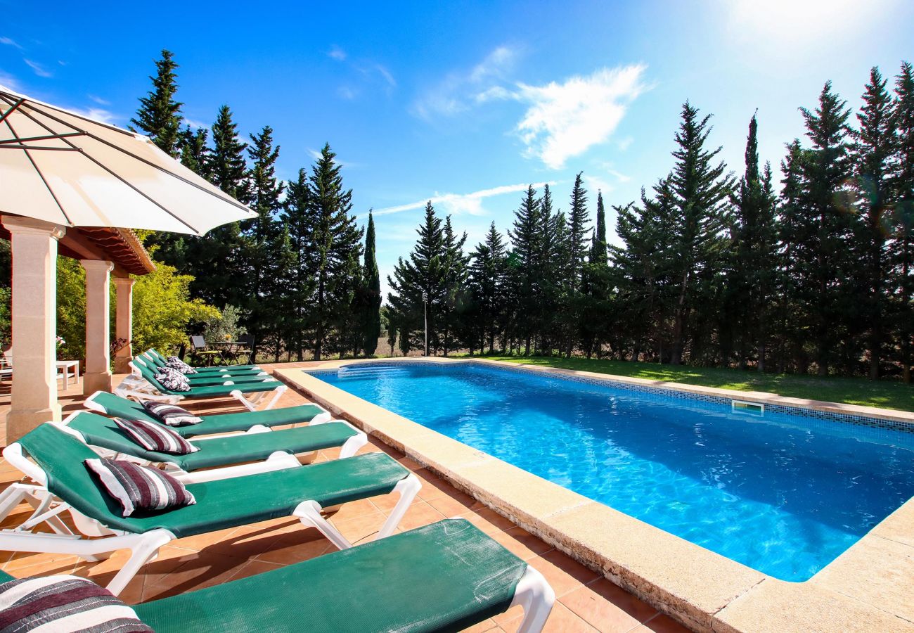 Villa en Pollensa - PUNTA COLET. Gran piscina y espacioso jardín para una diversión sin fin