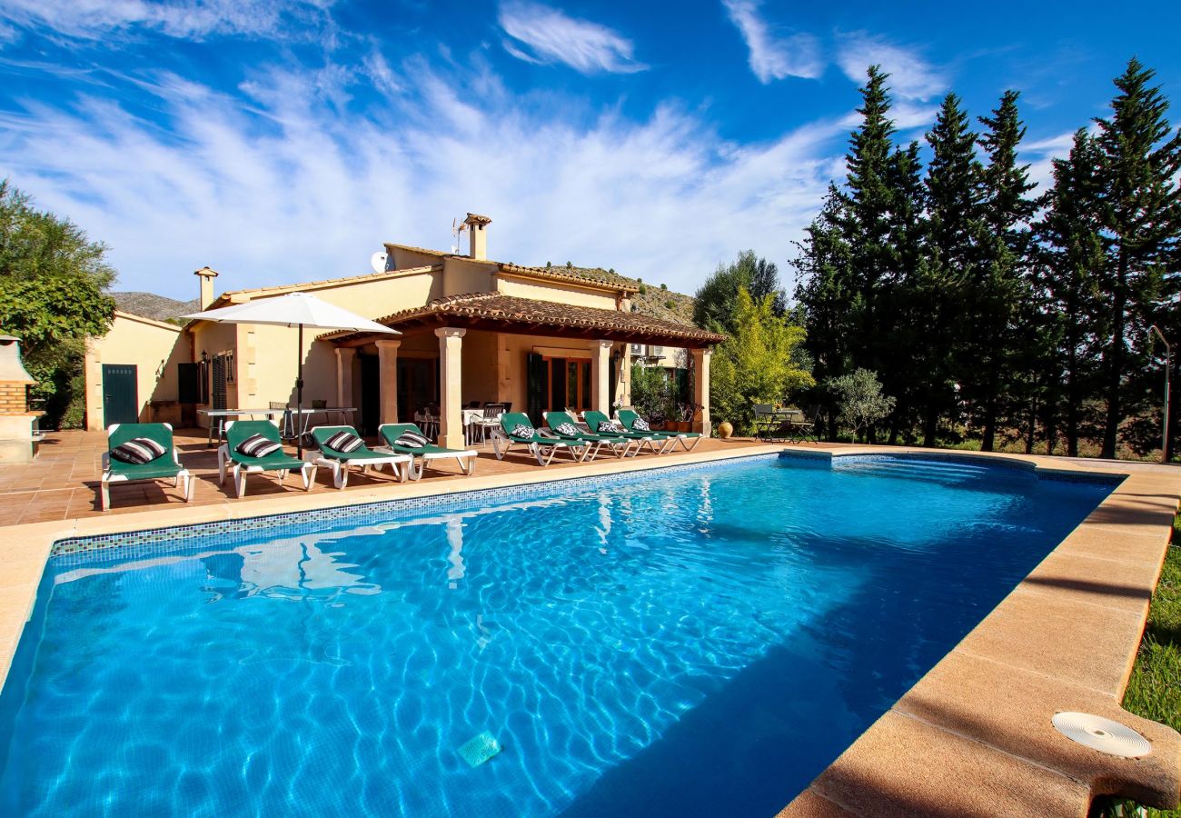 Villa en Pollensa - PUNTA COLET. Gran piscina y espacioso jardín para una diversión sin fin