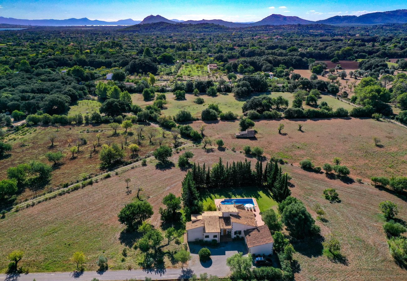 Villa en Pollensa - PUNTA COLET. Gran piscina y espacioso jardín para una diversión sin fin