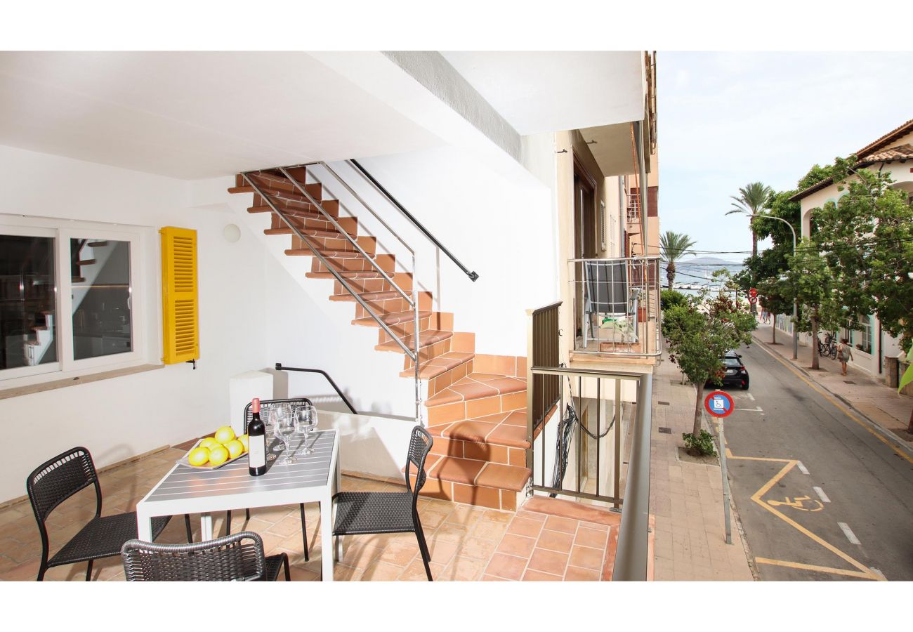 Apartamento en Puerto Pollensa - RIERES. Moderno apartamento cerca de la playa