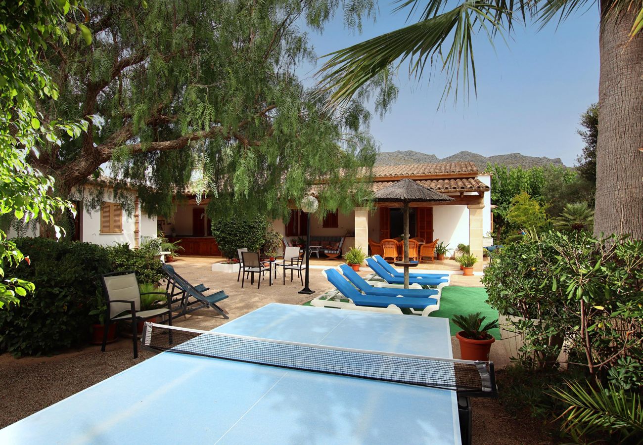 Villa en Pollensa - MAR. Preciosa villa en Pollensa con piscina climatizada