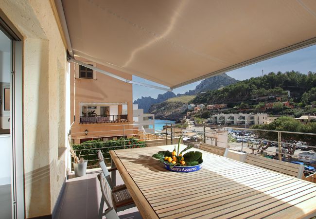 Apartamento en Cala Sant Vicenç - Nuria. Bonito apartamento con vistas para dos personas 