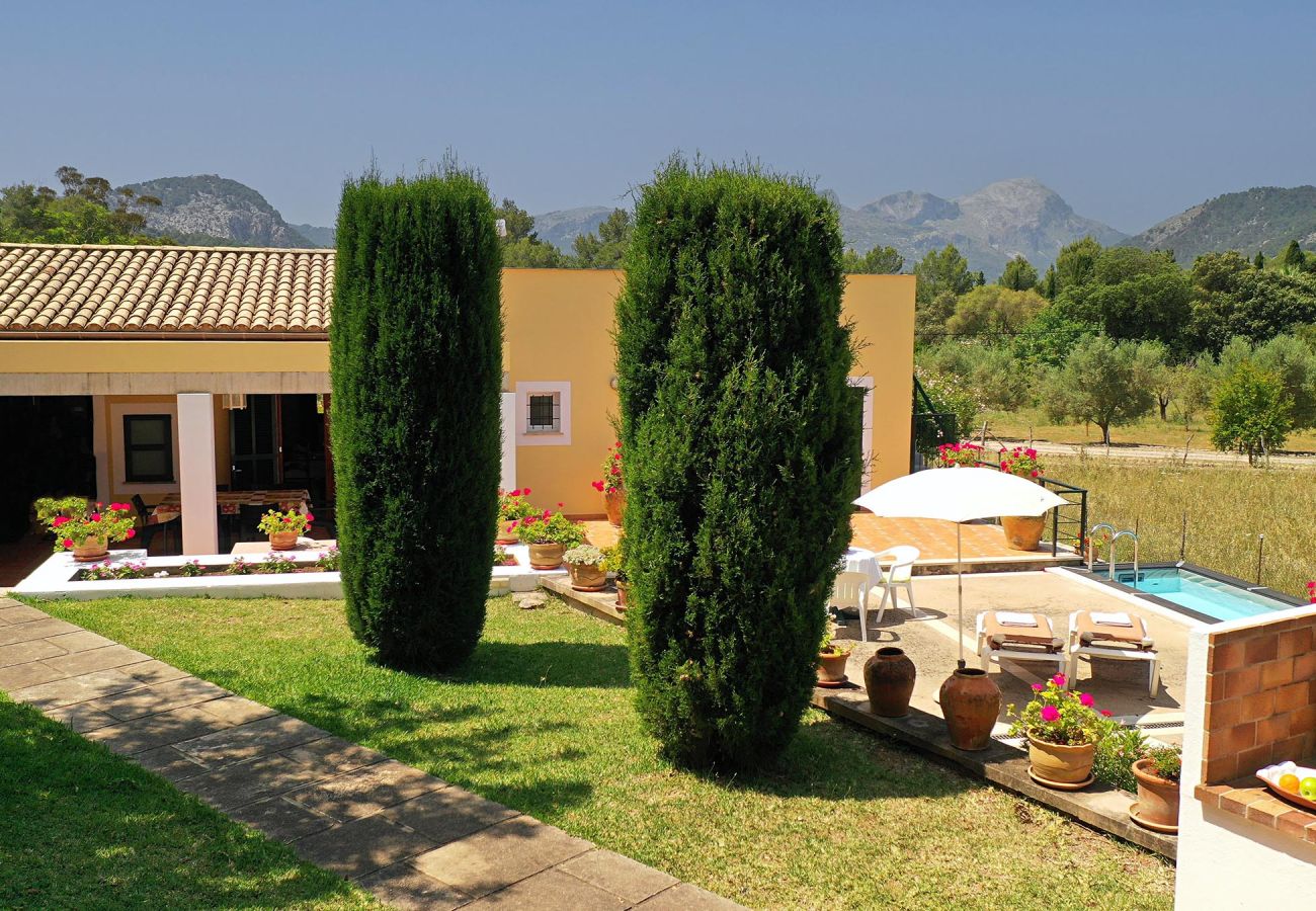 Villa en Pollensa - TIRANA. Acogedora casa a medio camino de Pollensa, Puerto Pollesa y Cala San VIcente