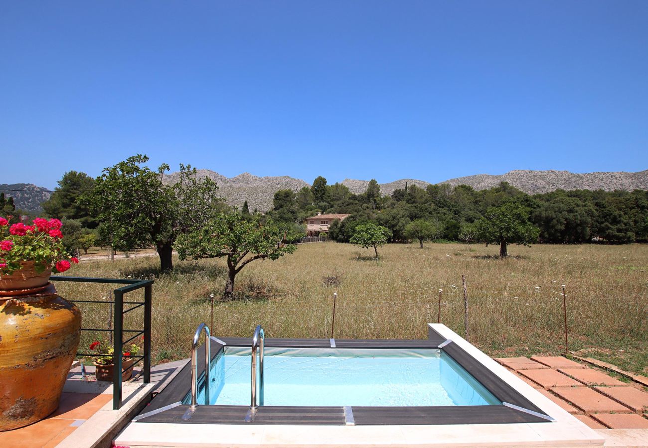 Villa en Pollensa - TIRANA. Acogedora casa a medio camino de Pollensa, Puerto Pollesa y Cala San VIcente