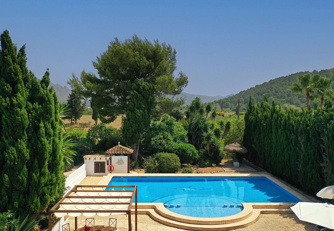 Villa en Pollensa - JACOBUS. Un paraíso de corte tradicional con una impresionante piscina