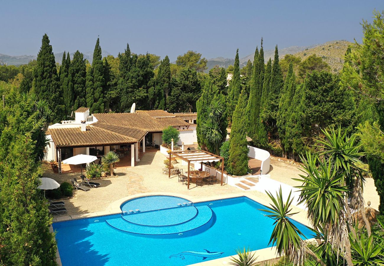 Villa en Pollensa - JACOBUS. Un paraíso de corte tradicional con una impresionante piscina