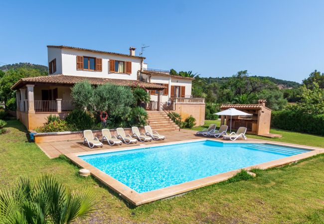 Villa/Dettached house in Pollensa - HOSTALET. Spaciousness and nature near the golf course