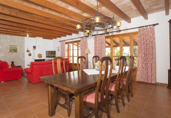 Villa in Pollensa - HOSTALET. Spaciousness and nature near the golf course