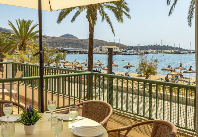 Apartment in Puerto Pollensa - DANIELA. Fabulous location overlooking the beach! Apartment in Puerto Pollensa - DANIELA. Fabulous location overlooking the beach!