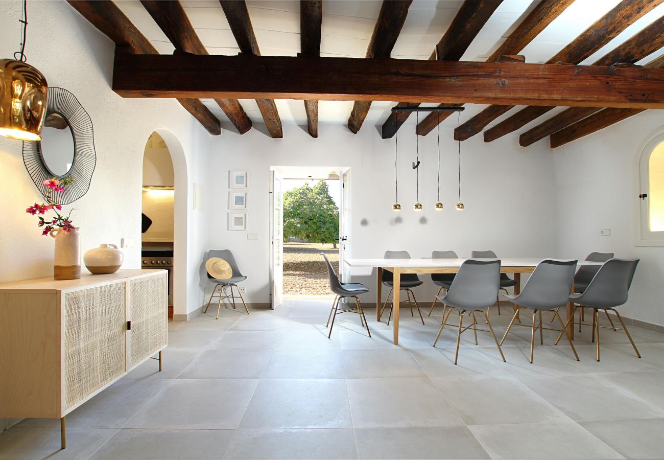 Villa in Pollensa - CREVER. Wonderful restoration for an impressive result