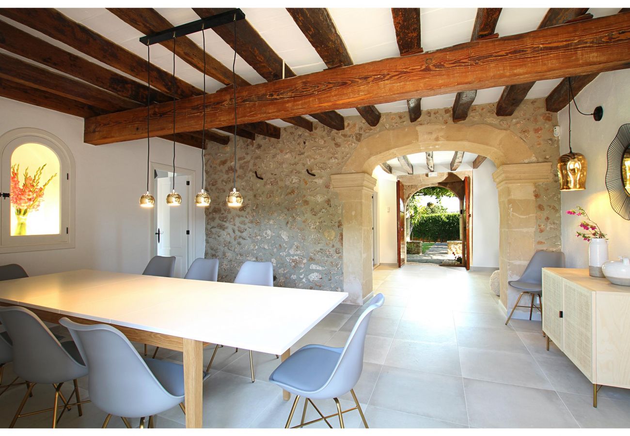 Villa in Pollensa - CREVER. Wonderful restoration for an impressive result