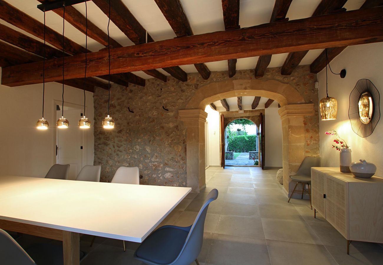 Villa in Pollensa - CREVER. Wonderful restoration for an impressive result