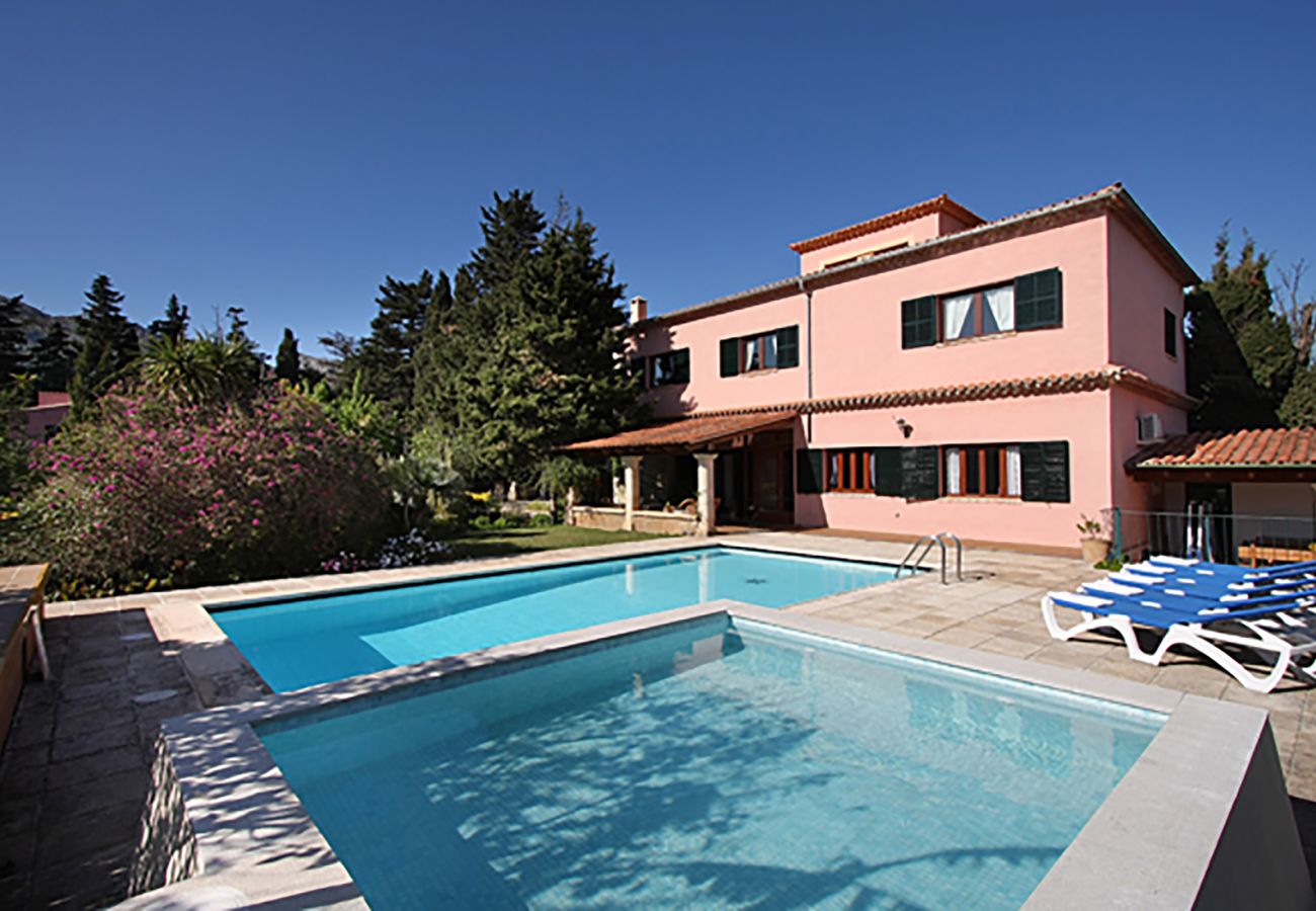 Villa in Pollensa - HORT 3 CAMES. Large 6 bedroom Majorcan country house close to Pollensa
