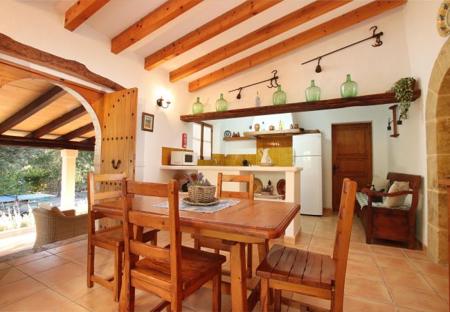 Villa in Pollensa - CAN MORANTA (PEDRO MONJO). Complete peace-of-mind among woods Villa in Pollensa - CAN MORANTA (PEDRO MONJO). Complete peace-of-mind among woods