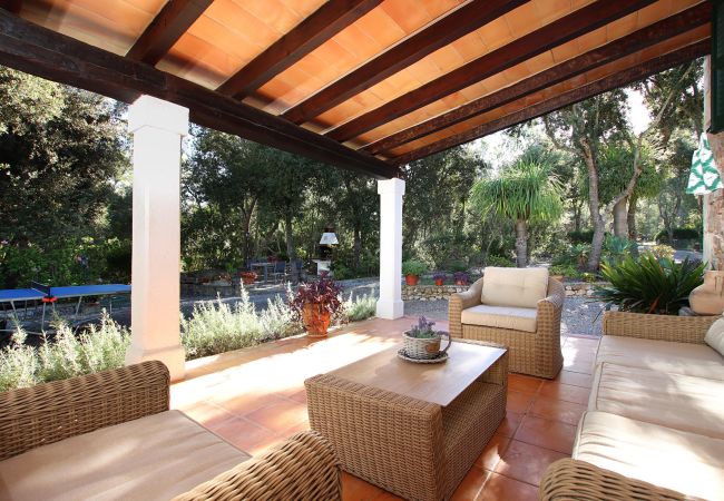 Villa in Pollensa - CAN MORANTA (PEDRO MONJO). Complete peace-of-mind among woods Villa in Pollensa - CAN MORANTA (PEDRO MONJO). Complete peace-of-mind among woods