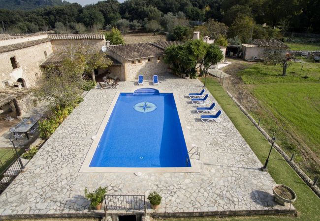 Villa/Dettached house in Pollensa - PLANA MORRO.  Characterful finca in beautiful countryside near Pollensa