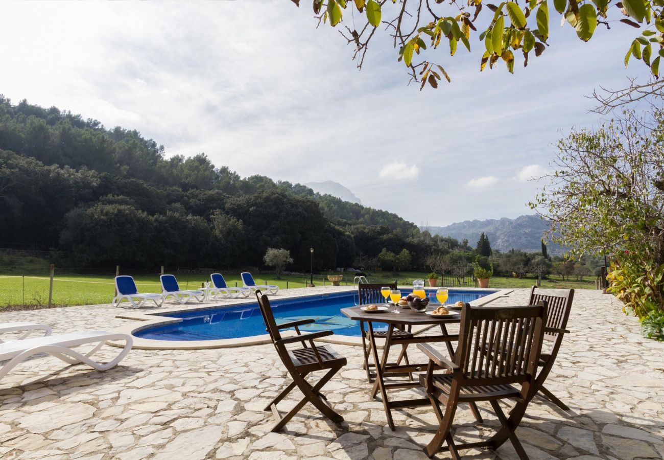 Villa in Pollensa - PLANA MORRO.  Characterful finca in beautiful countryside near Pollensa