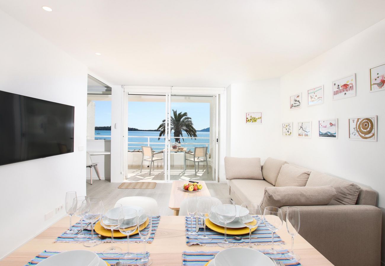 Apartment in Puerto Pollensa - SIVELLA. Front-line studio located in Puerto Pollensa