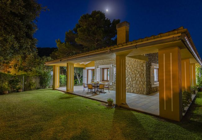 Villa in Cala San Vicente - FORMOSA. One of the most loved properties. Impressive garden