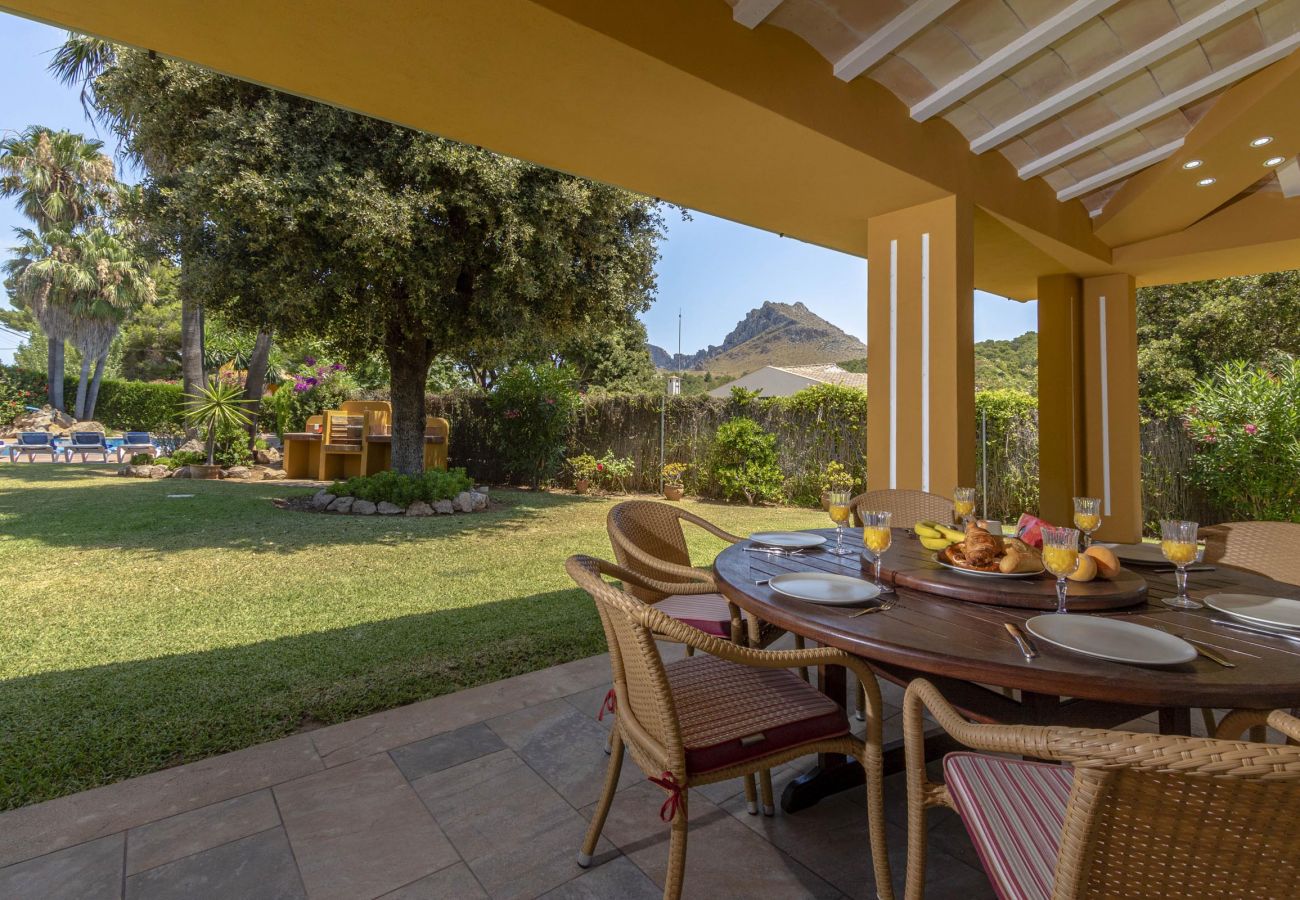 Villa in Cala San Vicente - FORMOSA. One of the most loved properties. Impressive garden