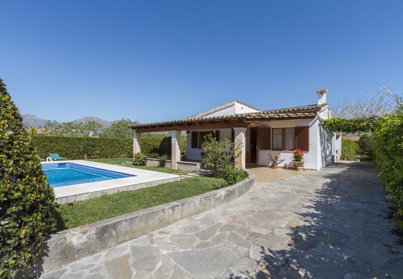 Villa in Pollensa - JAUME. Cozy house in a quiet rural area in Pollensa