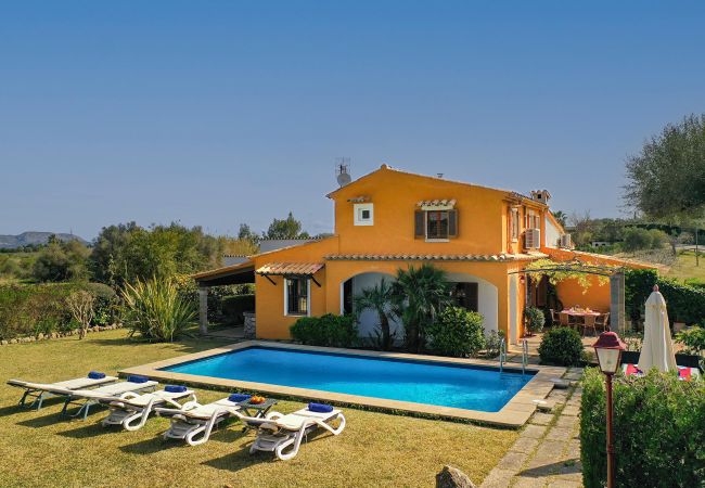 Villa in Pollensa - MARINA NOVA. A garden and pool that will delight young and old