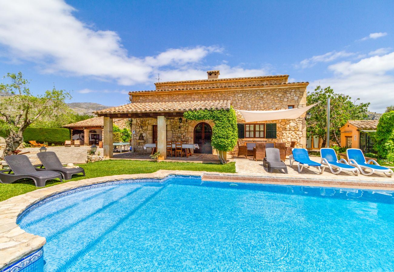 Villa in Pollensa - SERGI. Beautiful house near Pollensa