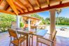 Villa in Pollensa - REI PETIT.  Splendidly maintained garden for a perfect experience