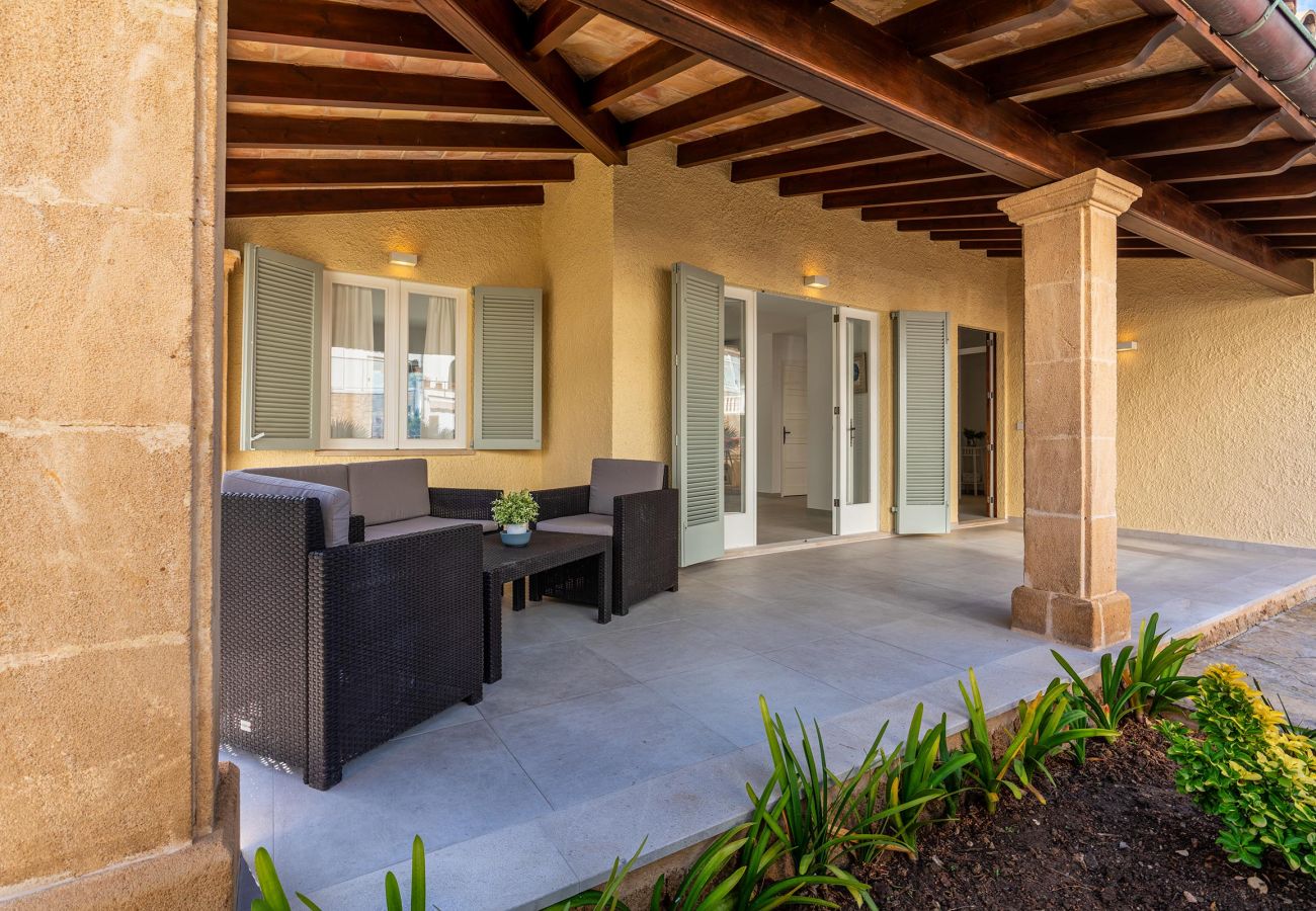 Villa in Cala San Vicente - GUILLEM. Lovely house 150 meters from the beach