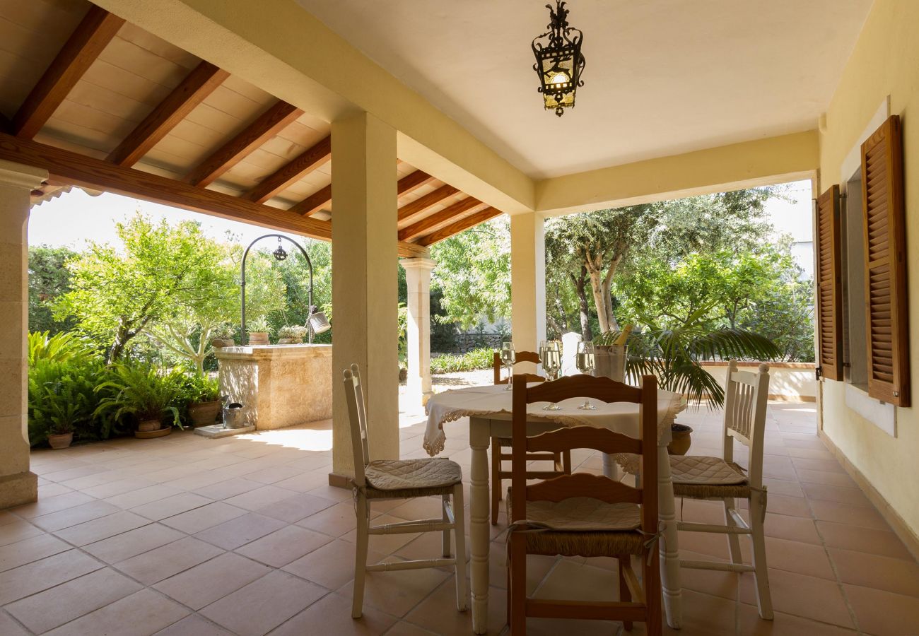 Villa in Pollensa - PANADA. Huge covered barbecue and less than 300 m from the supermarket