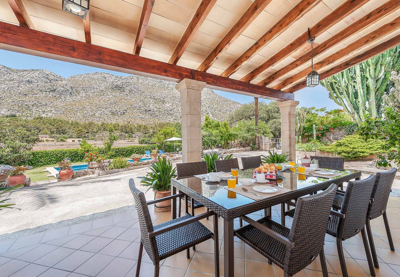 Villa in Cala San Vicente - CLAVET. Beautiful villa close to Cala san Vicente