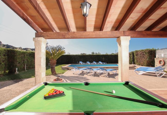 Villa in Pollensa - LLORENS (IVANA).  5 bedroom villa to enjoy with family and friends