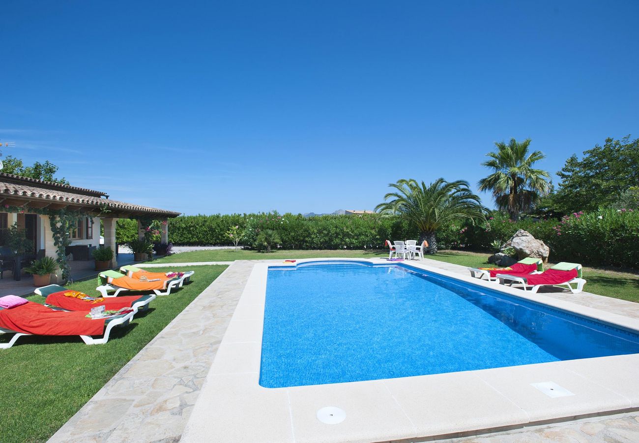 Villa in Alcudia - BURGUES. A delight for the whole family