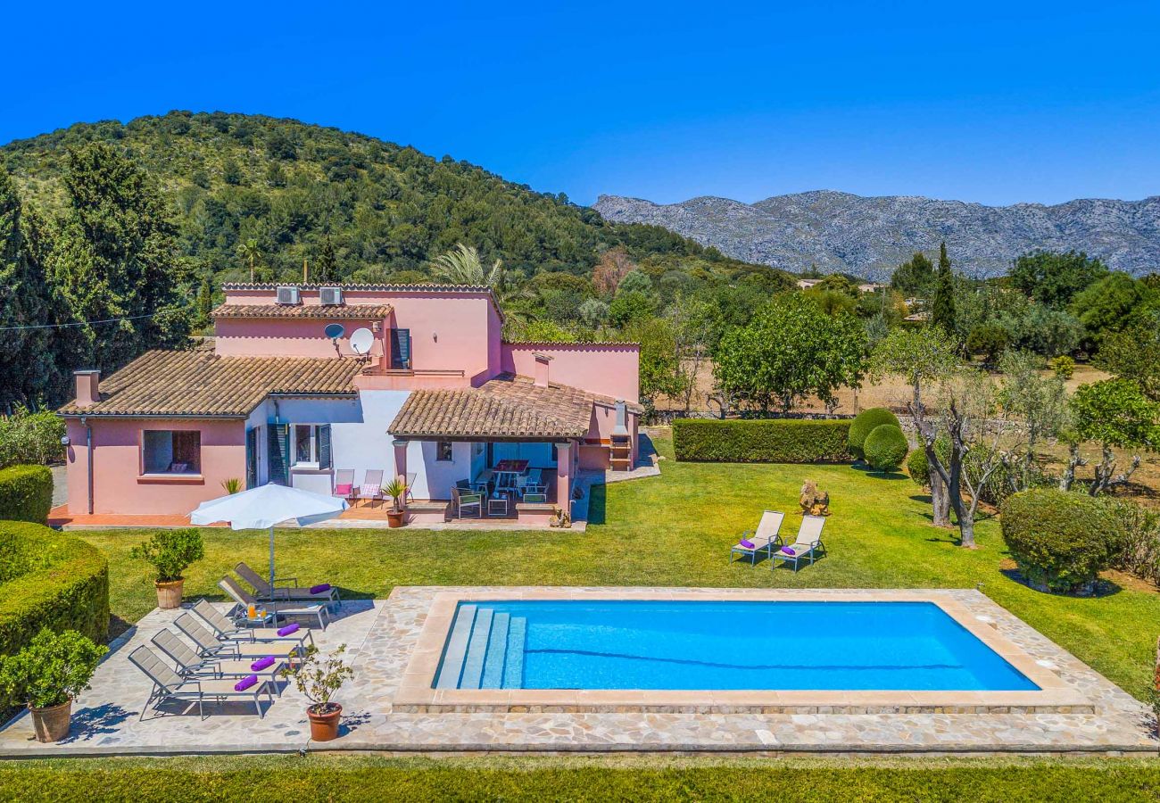 Villa in Pollensa - PATRICIA. Impressive garden to enjoy with the family