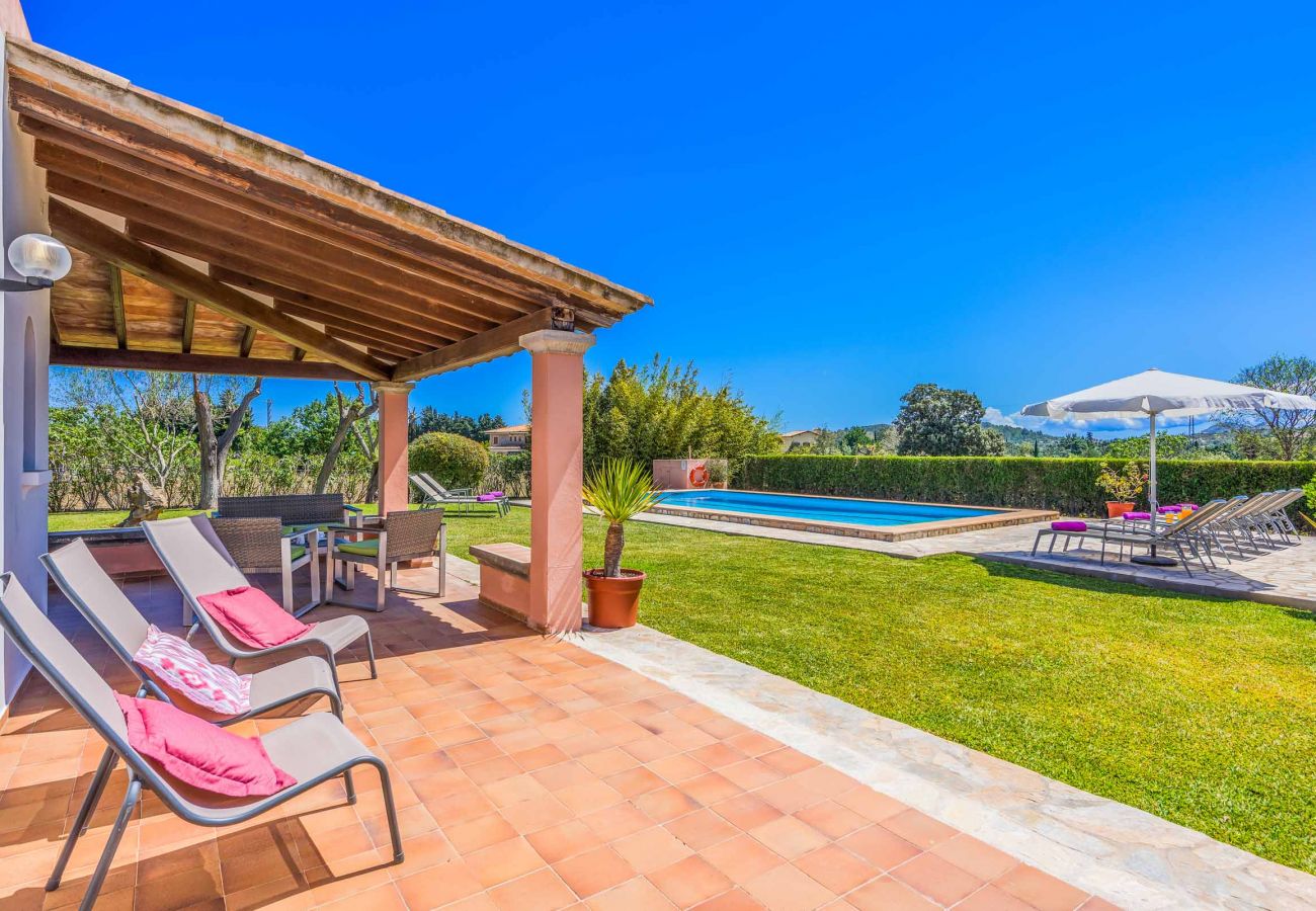 Villa in Pollensa - PATRICIA. Impressive garden to enjoy with the family