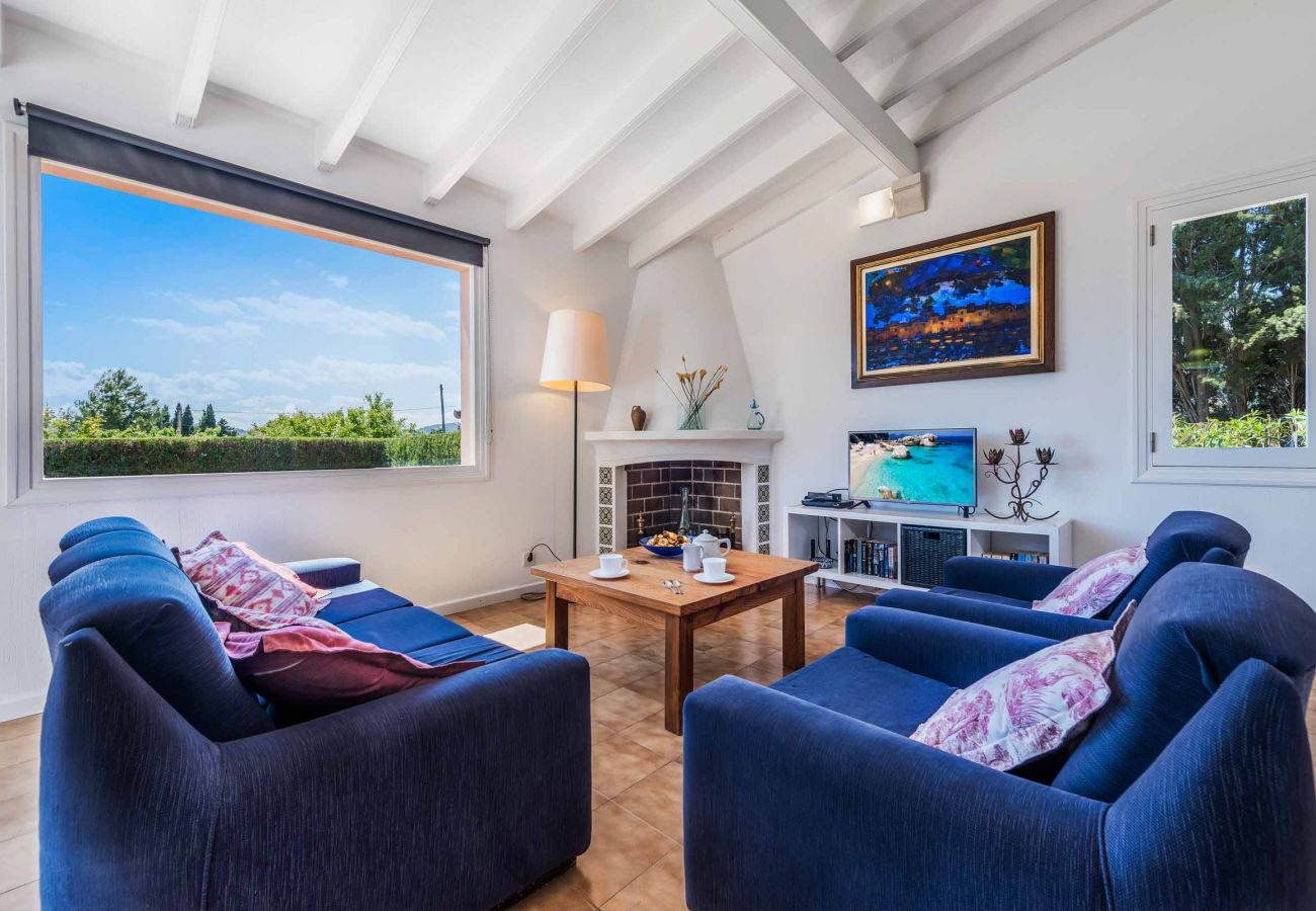 Villa in Pollensa - PATRICIA. Impressive garden to enjoy with the family