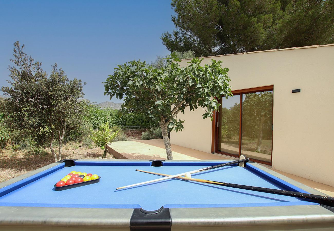 Villa in Pollensa - COLLET VELL. Lovely stone-clad villa with large garden