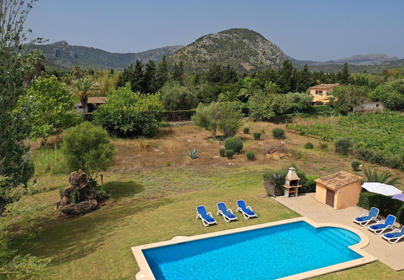 Villa in Pollensa - COLLET VELL. Lovely stone-clad villa with large garden