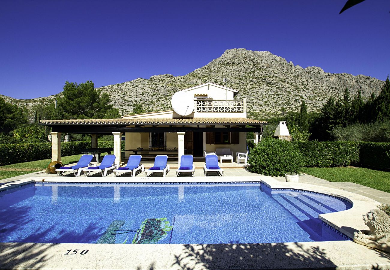 Villa in Puerto Pollensa - BARRACA. Haven of peace 10 just min. walk to the center