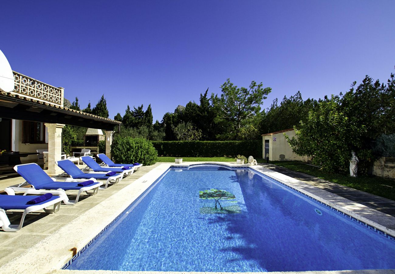 Villa in Puerto Pollensa - BARRACA. Haven of peace 10 just min. walk to the center
