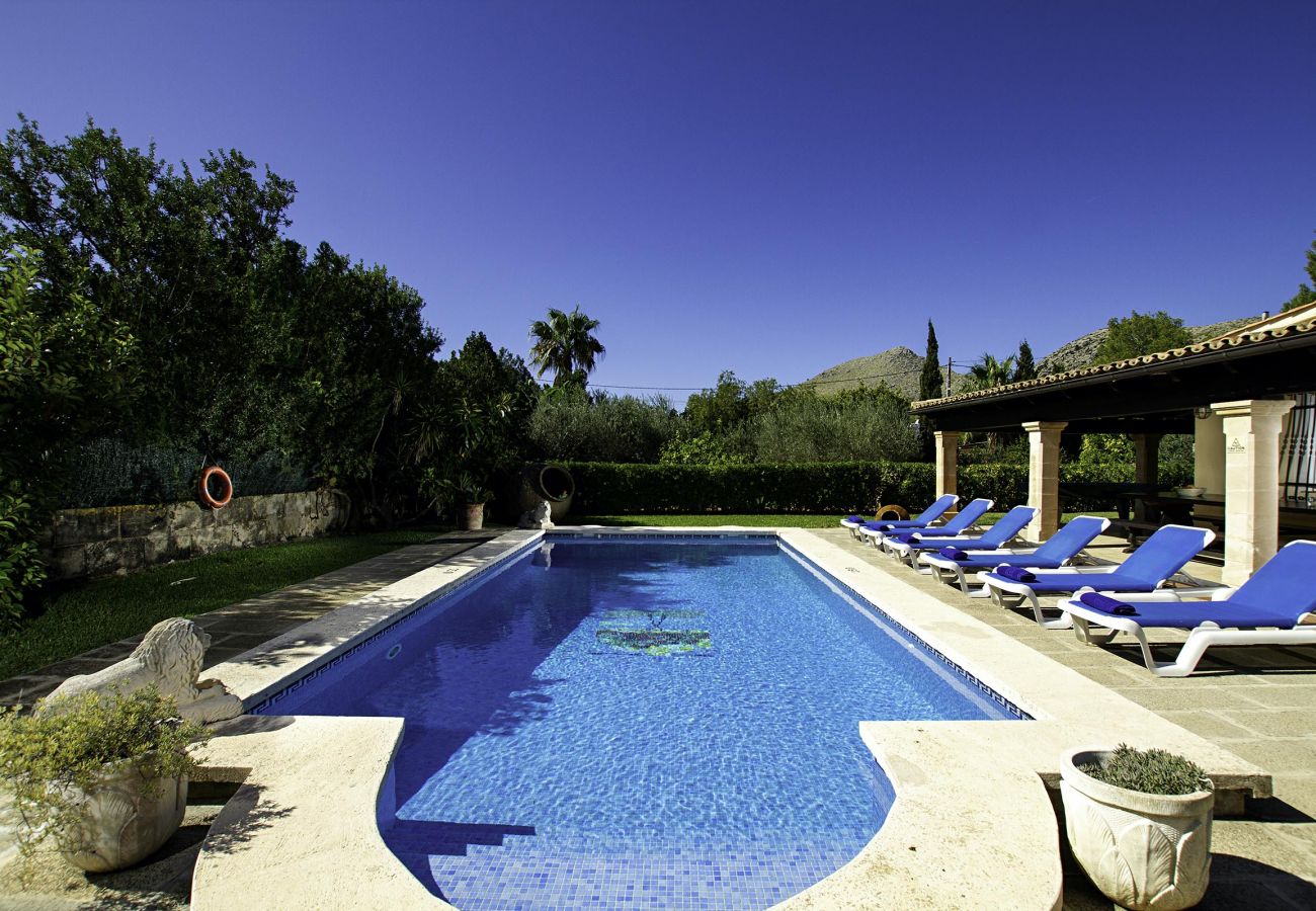 Villa in Puerto Pollensa - BARRACA. Haven of peace 10 just min. walk to the center