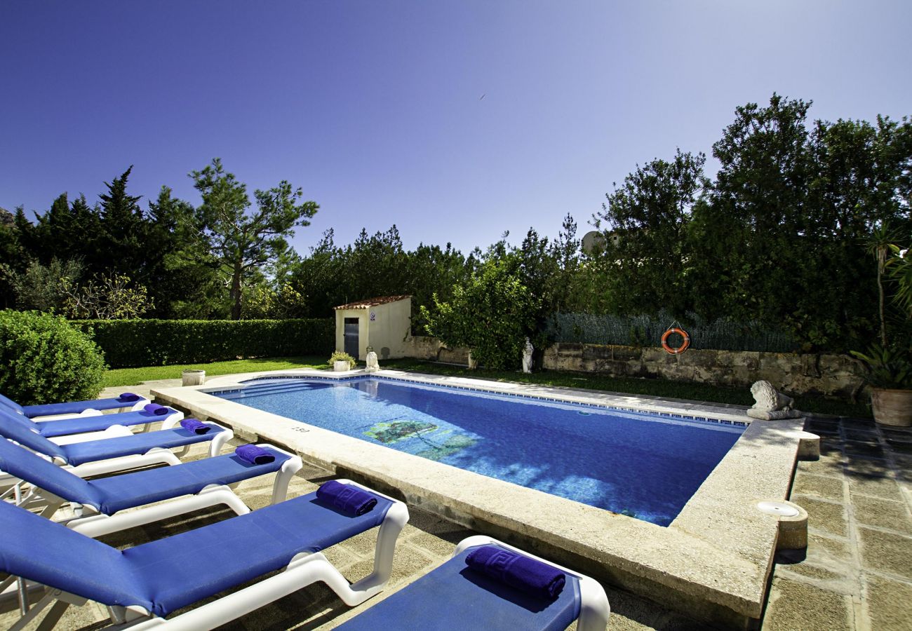 Villa in Puerto Pollensa - BARRACA. Haven of peace 10 just min. walk to the center
