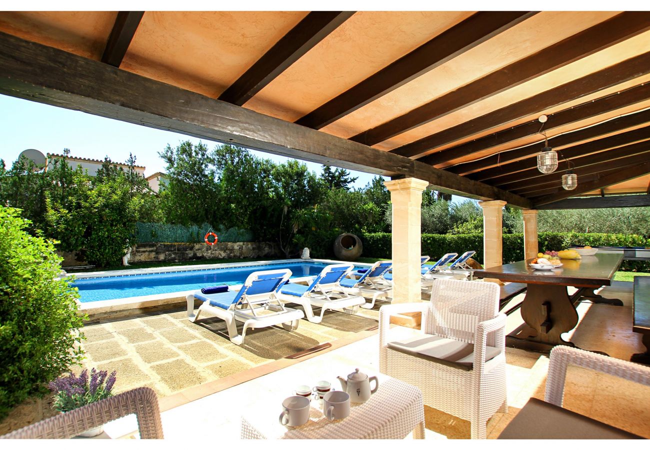 Villa in Puerto Pollensa - BARRACA. Haven of peace 10 just min. walk to the center