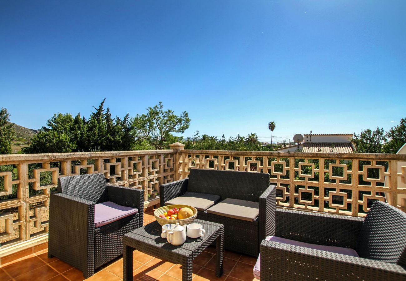 Villa in Puerto Pollensa - BARRACA. Haven of peace 10 just min. walk to the center